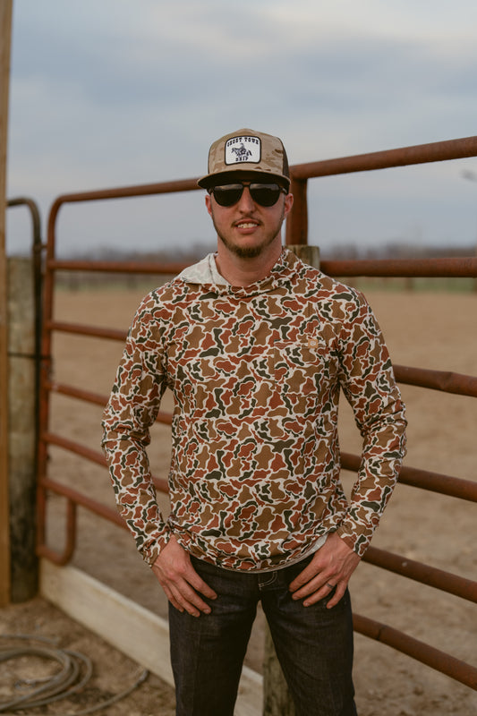 Ranch Dress’n WESTBOUND HOODED LONGSLEEVE SHIRT CAMOFLAGE