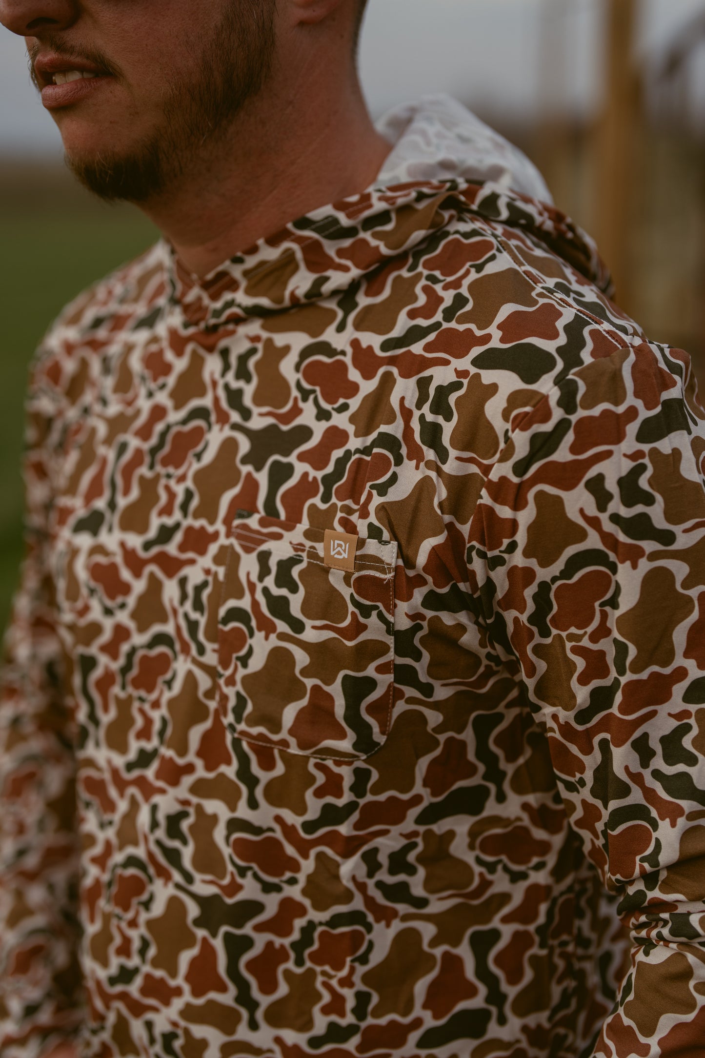 Ranch Dress’n WESTBOUND HOODED LONGSLEEVE SHIRT CAMOFLAGE