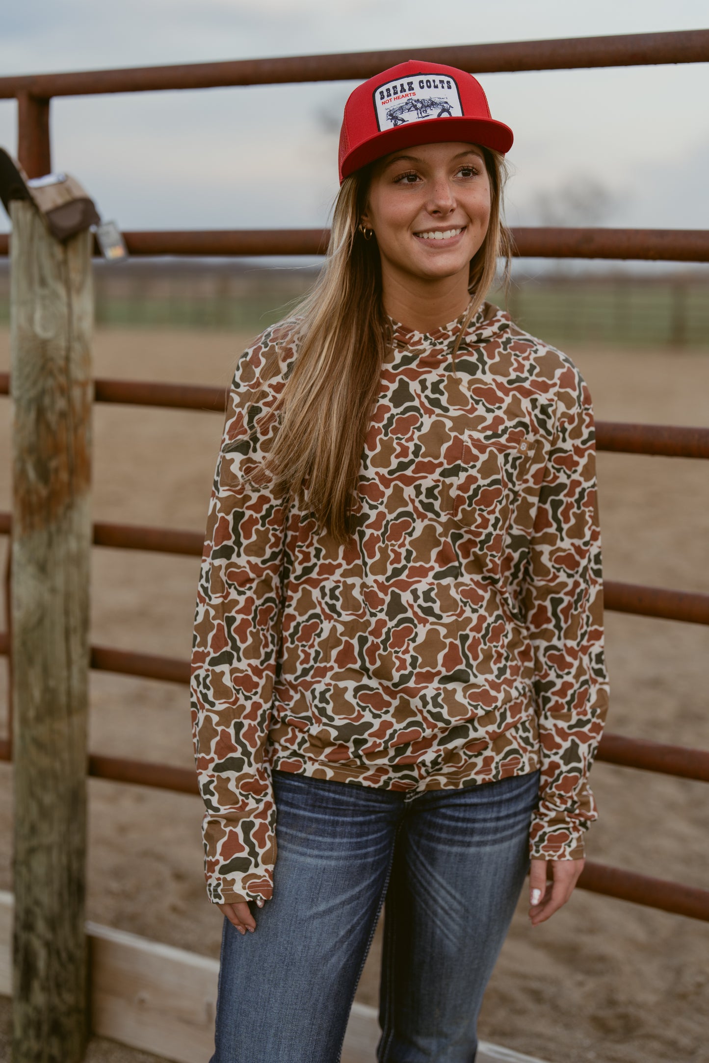 Ranch Dress’n WESTBOUND HOODED LONGSLEEVE SHIRT CAMOFLAGE