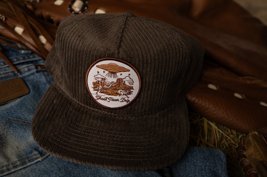 Corduroy Space Cowboy Hat