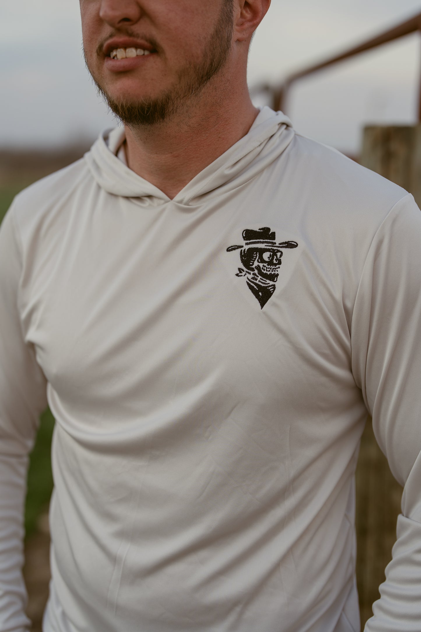 GHOST TOWN DRIP WESTERN RIDING LIGHTWEIGHT PERFORMANCE HOODIE