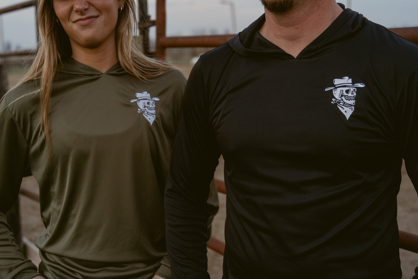 GHOST TOWN DRIP WESTERN RIDING LIGHTWEIGHT PERFORMANCE HOODIE