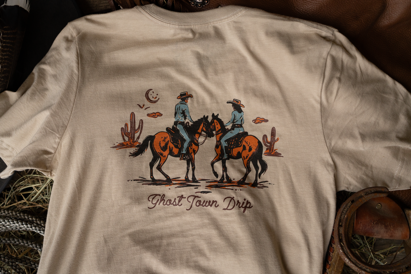 Cowboy Cowgirl Western Romance Tee